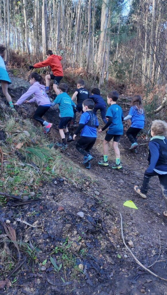 niños corriendo